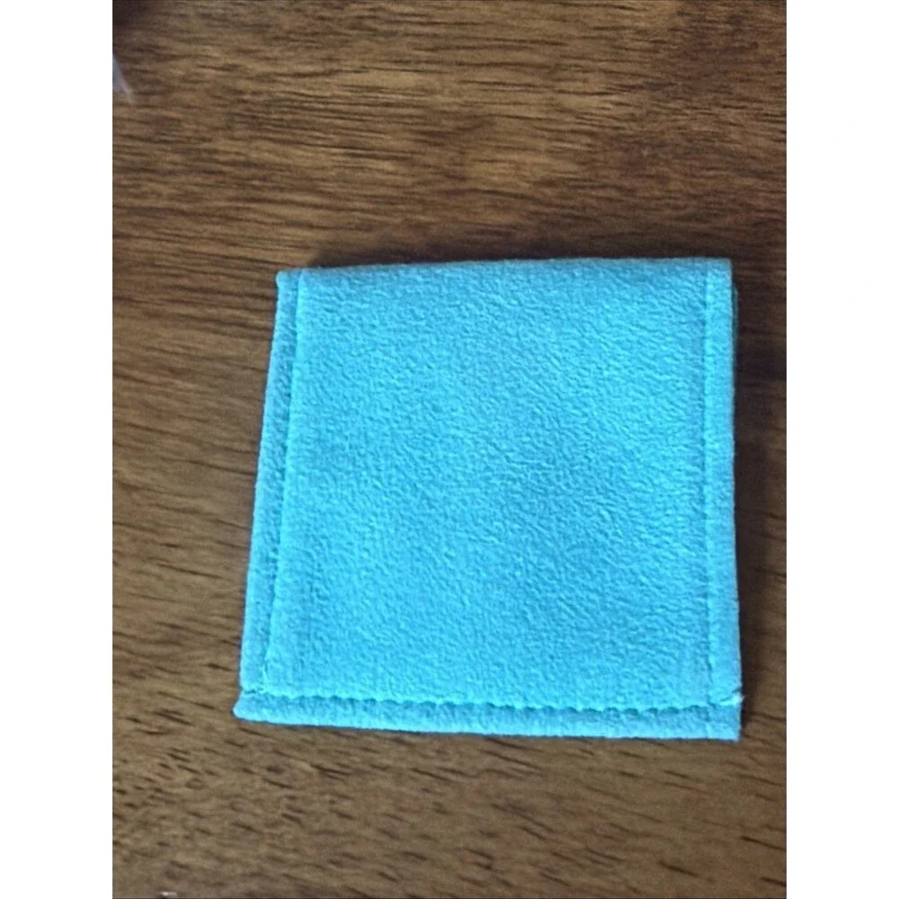 Tiffany & Co Empty Small Blue Jewelry Pouch